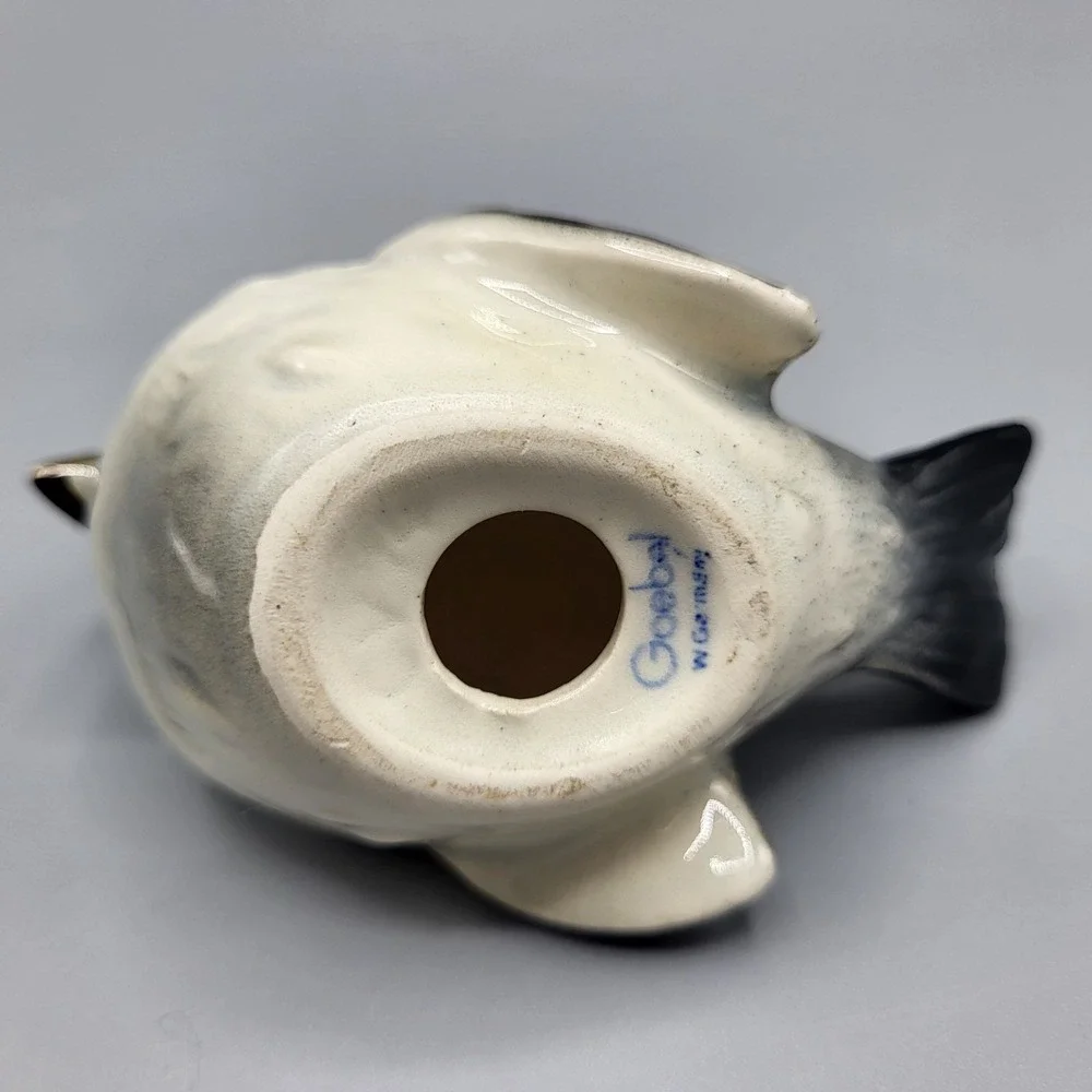 Vintage Goebel Sparrow Bird Figurine Porcelain Collectible West Germany